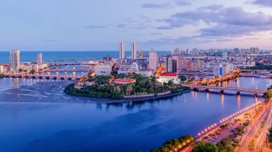 Recife, capital of Pernambuco, Brazil